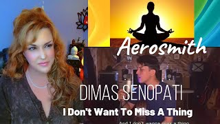First Reaction ~ Dimas Senopati ~ Aerosmith ~ Don't want to miss a thing)