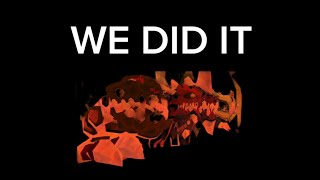 Defeating the final raid boss