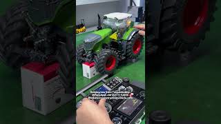 1/14 Scale RC Hydraulic Tractor F1050: Differential Lock Demonstration
