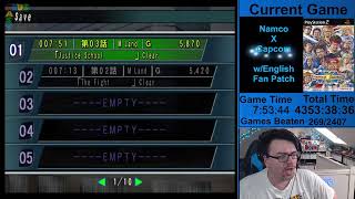 Beating Every PS2 Game - Game 270 - Namco X Capcom (w/Eng Patch)