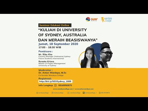 Seminar University of Sydney, Australia