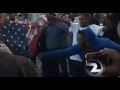 Zimmerman protesters in Oakland burn American flag