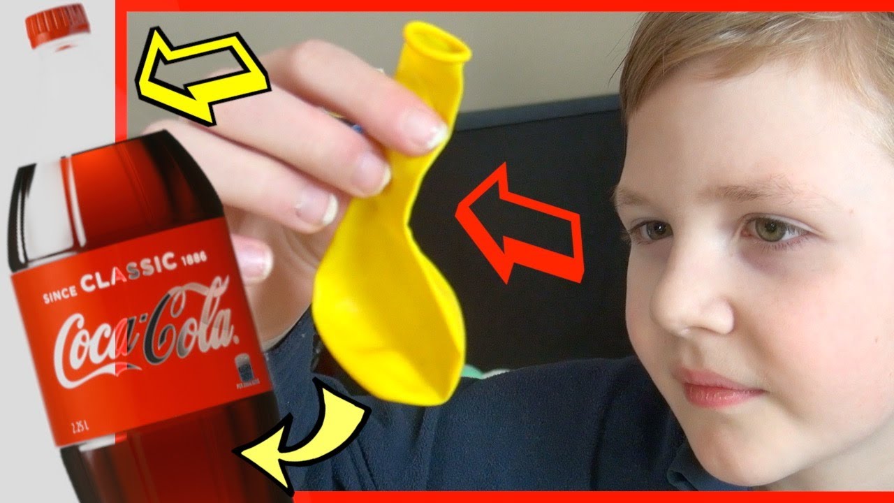 Coke Bottle BLOWS UP Balloon | Kids Wild Ride VLOG Kids Carbo Experiment School Weird Science Fail?