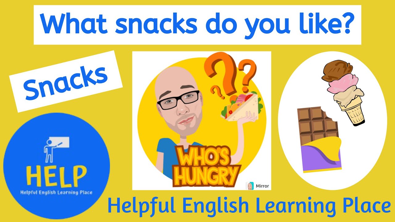 ESL Snack Food Present Simple with Like; Vocabulary and Questions