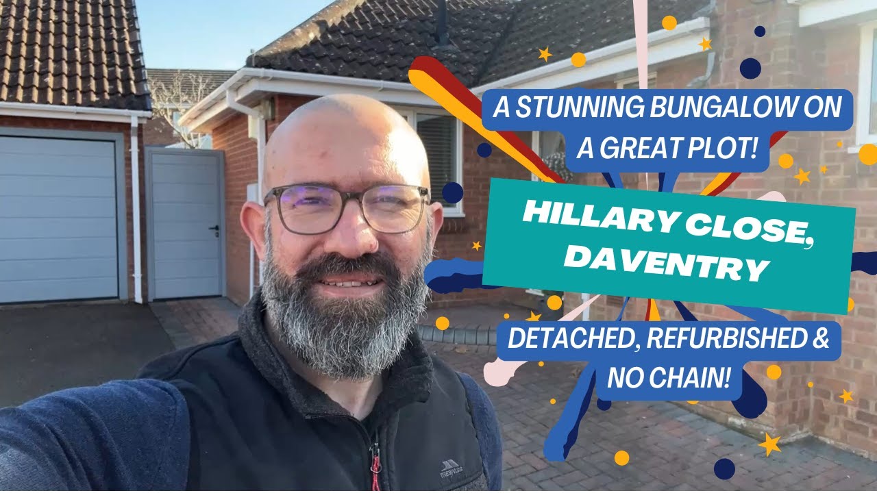 Bungalow for Sale in Daventry ! Hillary Close, Ashby Fields, Daventry - Simply Stunning !