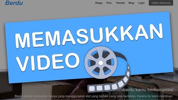 Memasukkan Video YouTube/Facebook ke Landing Page/Website - Berdu.id