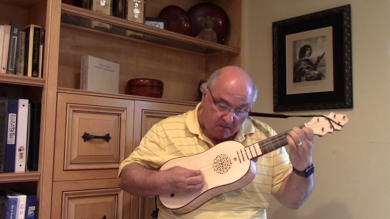 Paduane "au ioly bois" by Morlaye for Renaissance Guitar