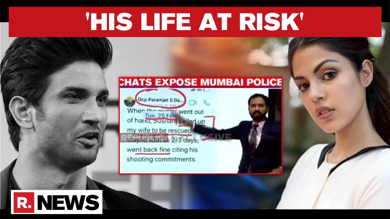 Sushant's Family Chat With Bandra DGP In Feb Accessed: 'He Wanted To Be Rescued From Rhea'