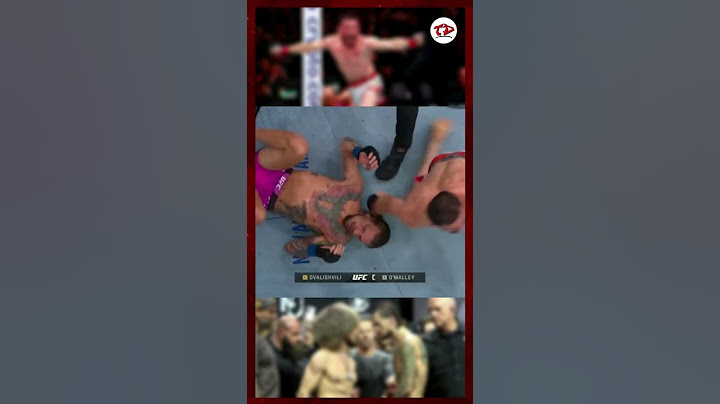 Merab Dvalishvili submits Sean O'Malley