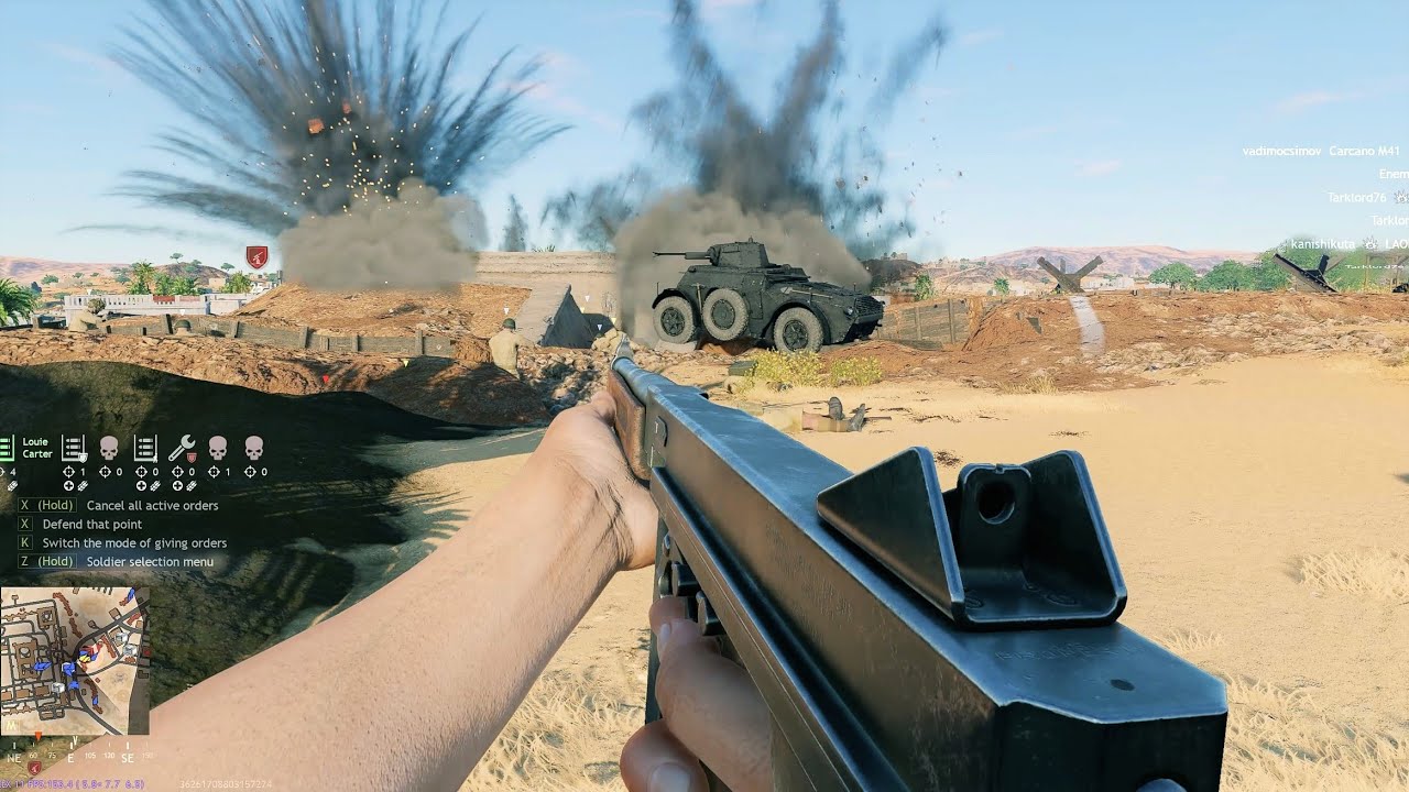 Enlisted: Fortress - Battle of Tunisia Gameplay [1440p 60FPS]