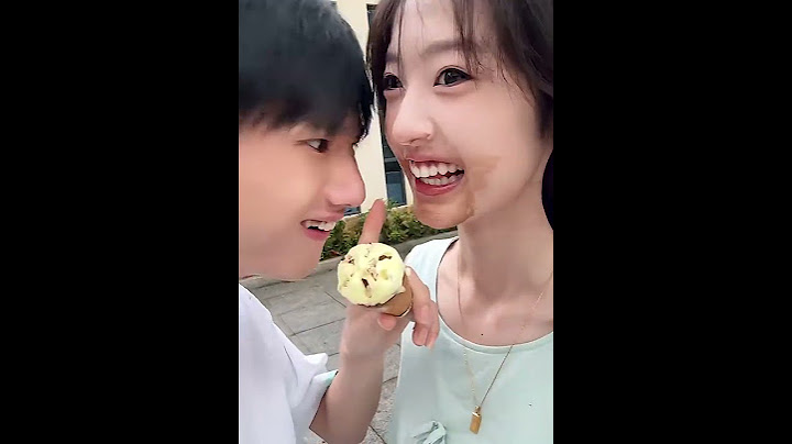 Eating Ice cream #video #wattine #cute #couplegoals #kdrama