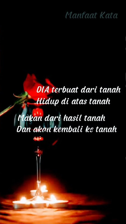 Dari Tanah Akan Kembali Ke Tanah#shorts #storywa