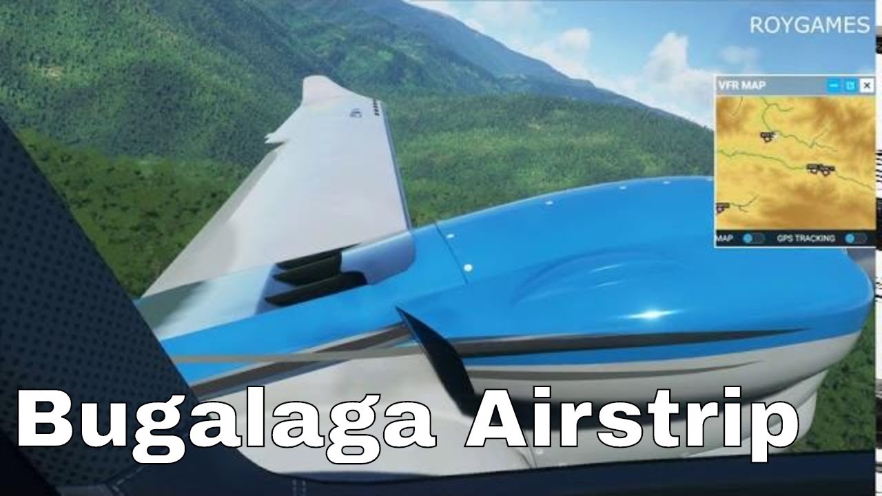 Flight Simulator Bugalaga Airstrip gameplay pc - YouTube