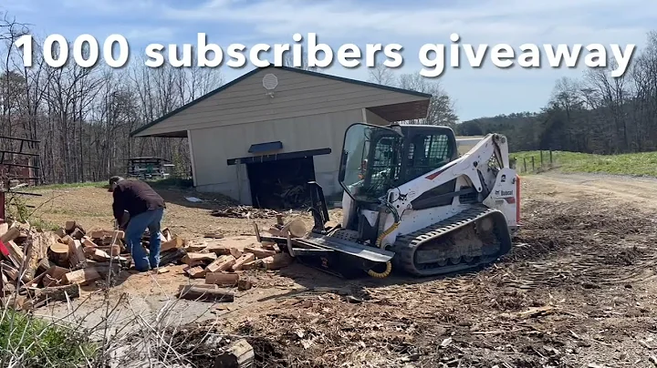 Halverson 120 Wood Processor in Action #214