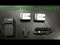 Wasabi Power GH4 Battery & Charger Unboxing in 4K