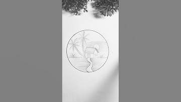 Beautiful Circle Drowning easy step #loveart #drawing #art #shortvideo #kajalart #sketch #art