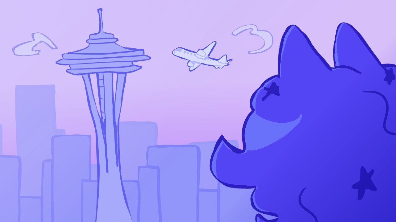 I Visited My Best Friend in Seattle!!! | Storytime Animation - YouTube