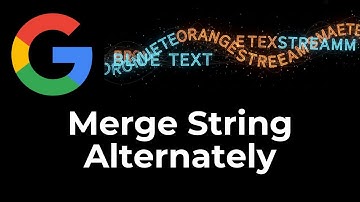 Merge String Alternately LeetCode 1768