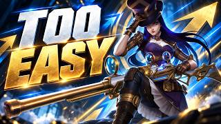Well, no wonder she's getting nerfed - Caitlyn in Master