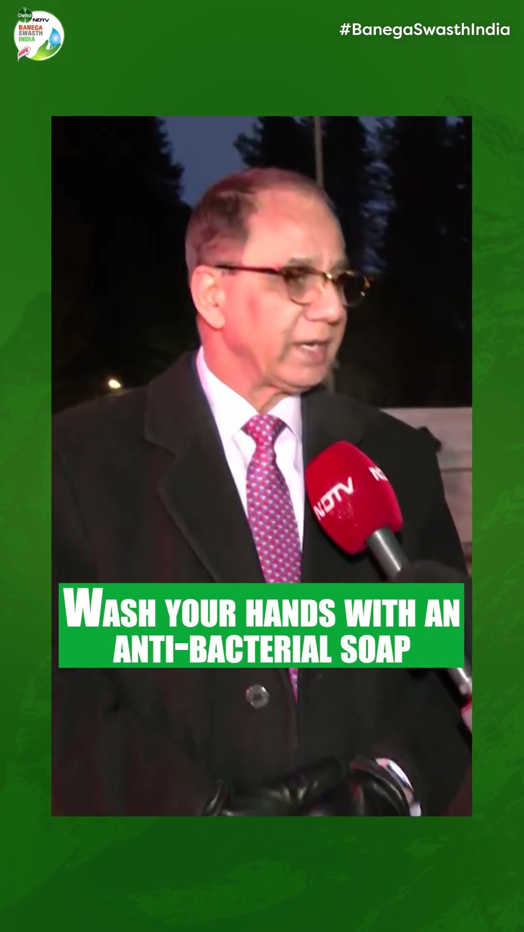 Dettol Banega Swasth India @ Davos | Shyam Bishen On Hand Hygiene