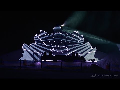 Serfaus-Fiss-Ladis Ski Resort – Pixel LED Snow Show