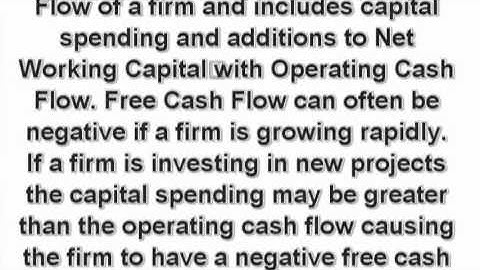 Free Cash Flow (Finance) - What is the DEFINITION - Financial Dictionary