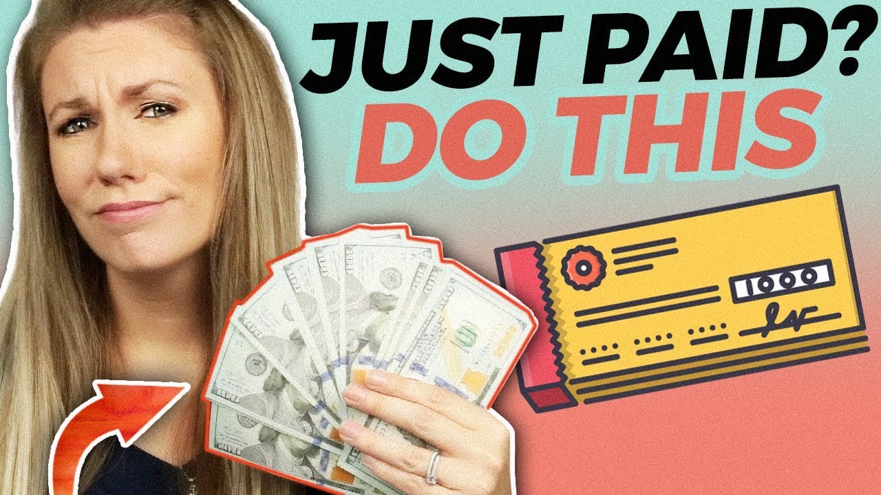 9 Steps When You Get Paid - How To Save Money - YouTube
