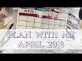 Bullet Journal - Plan With Me - April 2018