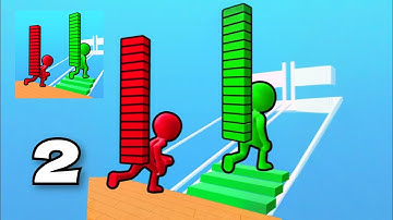 Bridge Race - ASMR Gameplay Walkthrough Part 2