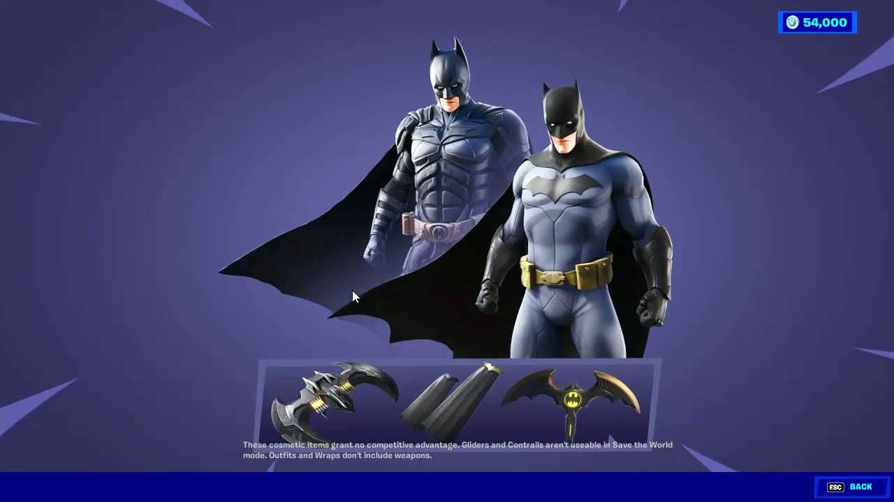 RARE* BATMAN CAPED CRUSADER PACK BACK IN FORTNITE! (BATMAN COMIC BOOK / THE  DARK KNIGHT) - YouTube