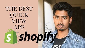 The best FREE Quick View App for Shopify