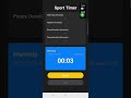 Sport App for Android free, no tracking, no adds, simple for intervalltraining workout fitness