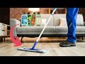 Cleaning floors with melaleuca products