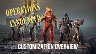 Customization Update! New map? New operations announced! And they fixed the visor! - Halo Infinite