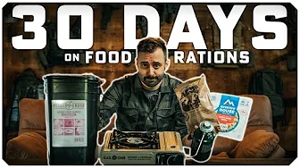 I ate Survival Food Rations for 30 Days – Here’s What Happened