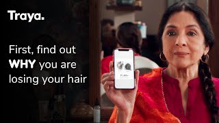 Customised Routines for Women | Neena Gupta x Traya | #HopeForHair Traya Campaign