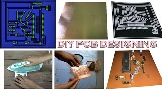 PCB Designing With Eagle, Photoshop & Laser Printer