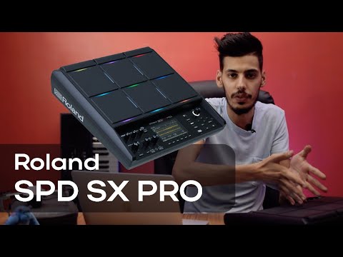 Roland SPD SX PRO نظرة عامة على جهاز