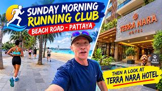 😲 Pattaya at 6AM! What Happens on Beach Road Before Everyone Wakes Up? Running Club 🏃