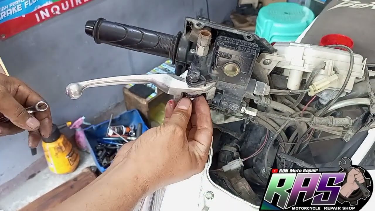 Combi brake na di gumagana baka ganito din syo, ganito lang diskarte