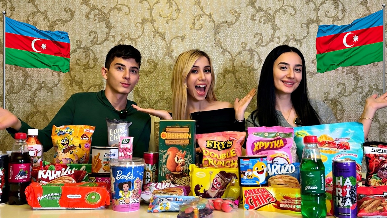 МЫ ПОПРОБОВАЛИ АЗЕРБАЙДЖАНСКИЕ ЗАКУСКИ - Часть 3