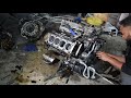 BMW E38 M62B44TU Teardown