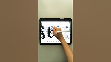 Link in description #procreate #shorts #calligraphy