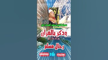 تلاوة مميزة ومؤثرة من سورة النمل بصوت الشيخ محمود الشحات | #اكسبلور #رحال_مسلم