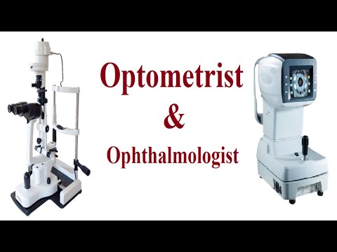 Video: Optometrist Kontra ögonläkare: Att Välja Din ögonvårdsleverantör