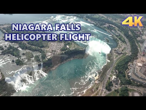 NIAGARA FALLS - HELICOPTER FULL FLIGHT 4K