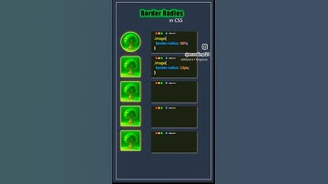 border radius in CSS #cssforbeginners #borderradius #coding