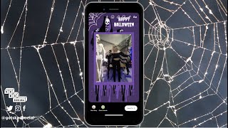 Spooky Halloween Instagram Story Tutorial screenshot 2