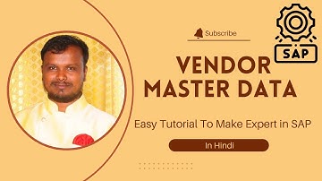 04 | Vendor Master Data | How to Create Vendor #sapmm #SAP #vendor