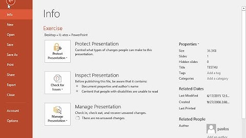 Save the presentation as PowerPoint 97-2003 presentation in folder IL-ates of your desktop,...